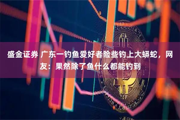盛金证券 广东一钓鱼爱好者险些钓上大蟒蛇,网友:果然除了鱼什么都能钓到